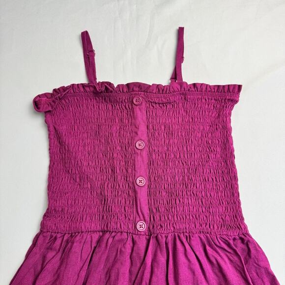 Art Class Sun Dress Girls Size XL (14-16) Magenta Purple Sleeveless Casual - Picture 3 of 7